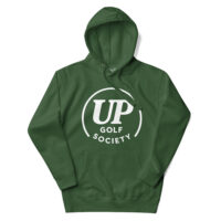 UP Circle, hoodie. Vert