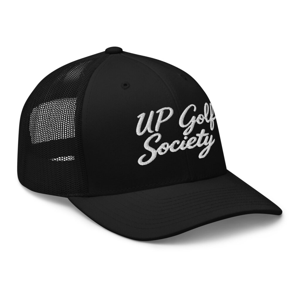 Clubhouse Trucker, Noire — UP Golf Society