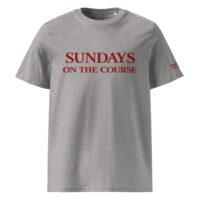 Sundays On The Course. Rouge/Gris