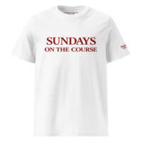 Sundays On The Course. Rouge/Blanc