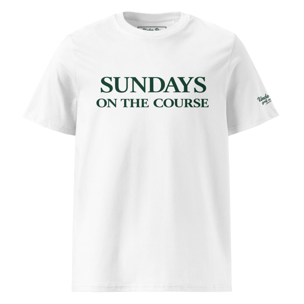 Sundays On The Course. Vert/Blanc — UP Golf Society