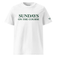 Sundays On The Course. Vert/Blanc