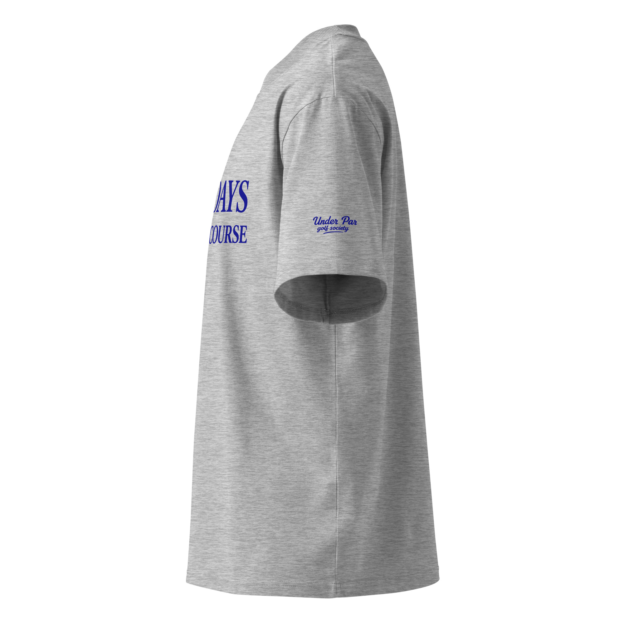 Sundays On The Course. Bleu/Gris, Oversized – Image 3