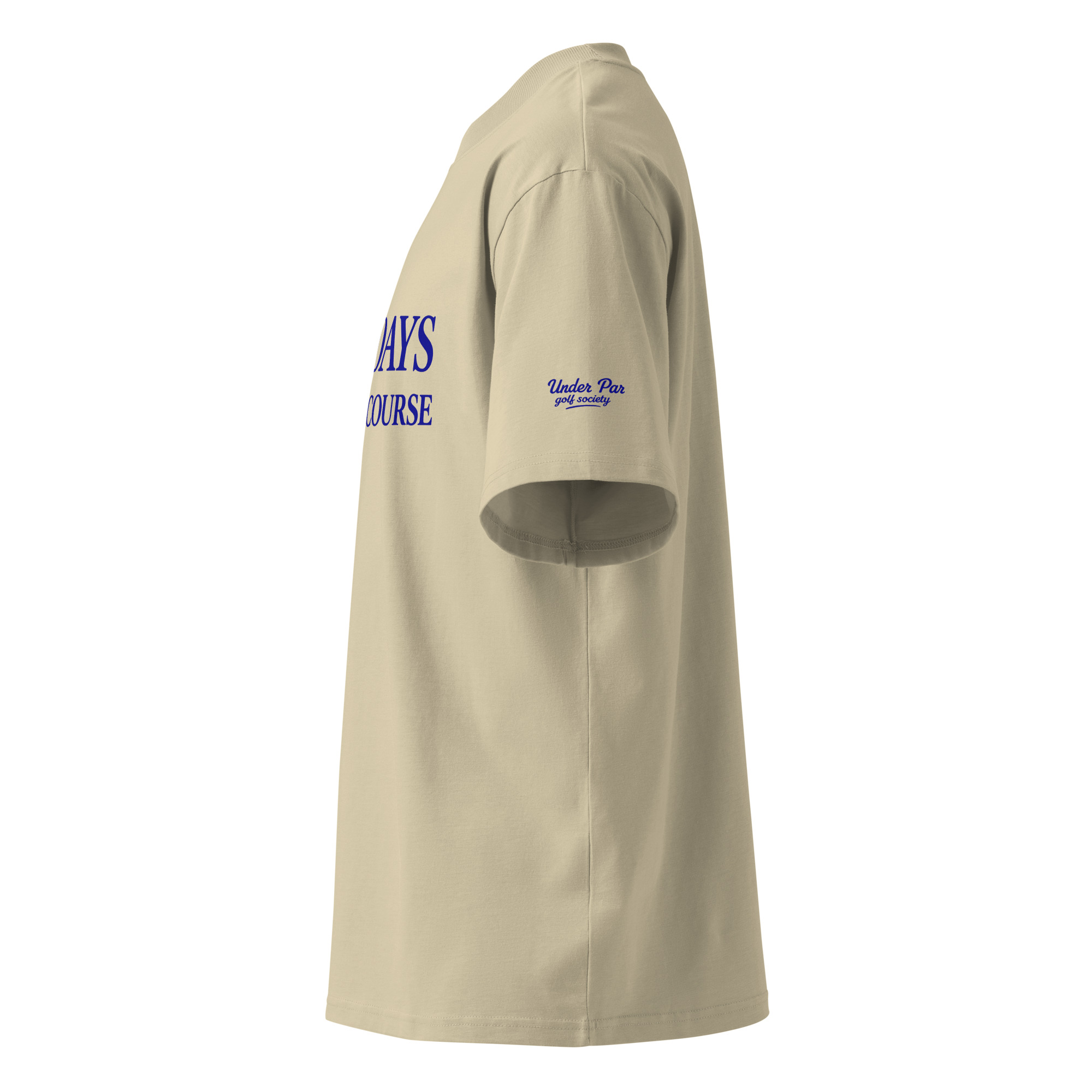 Sundays On The Course. Bleu/Sable, Oversized – Image 3