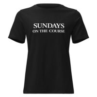 Sundays On The Course. Blanc/Noir