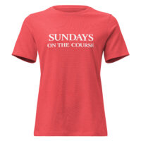 Sundays On The Course. Blanc/Rouge