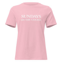 Sundays On The Course. Blanc/Rose