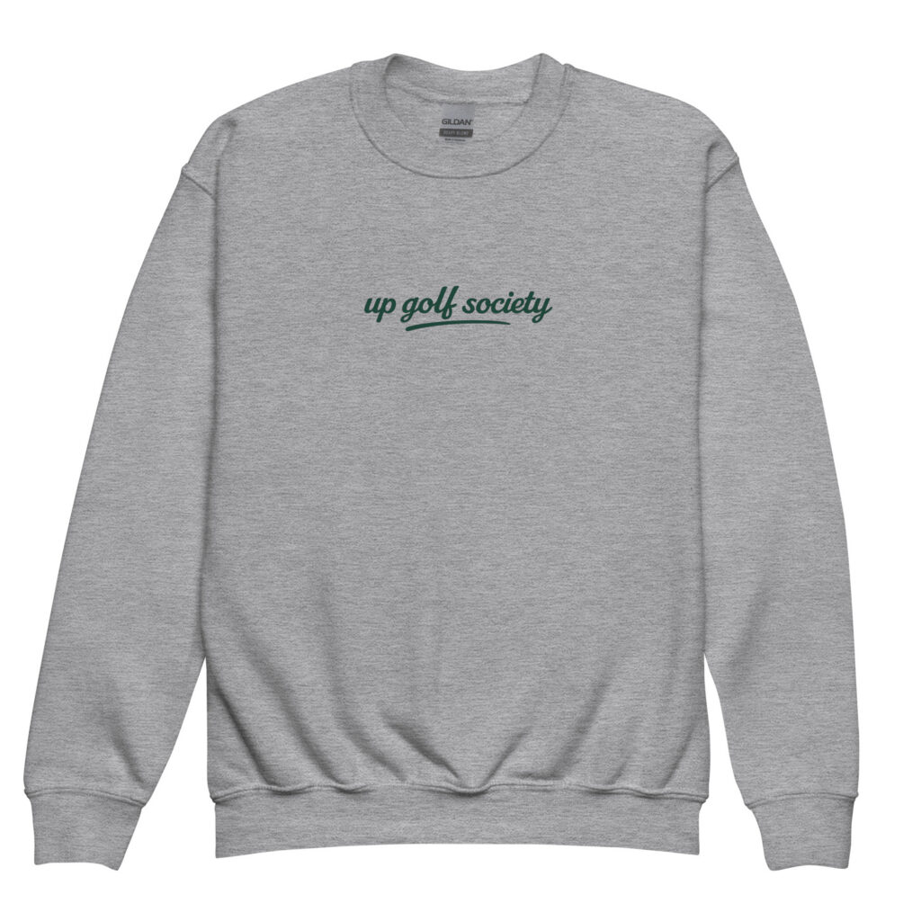 Sean, Classic Crewneck. Gris — UP Golf Society