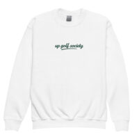 Sean, Classic Crewneck. Blanc