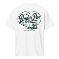 Born Under Par, T-shirt Oversized — UP Golf Society