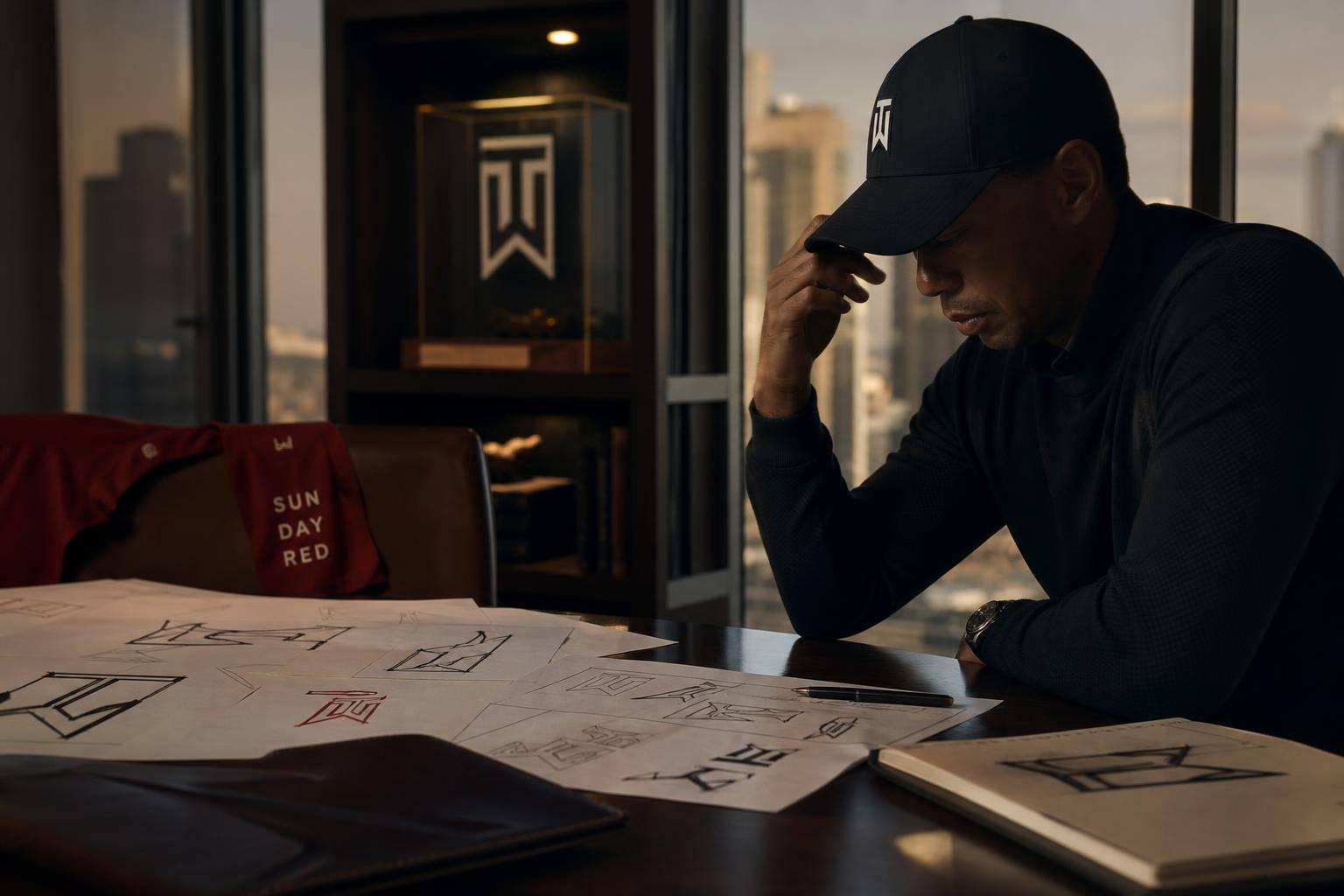 Tiger Woods logo perdu
