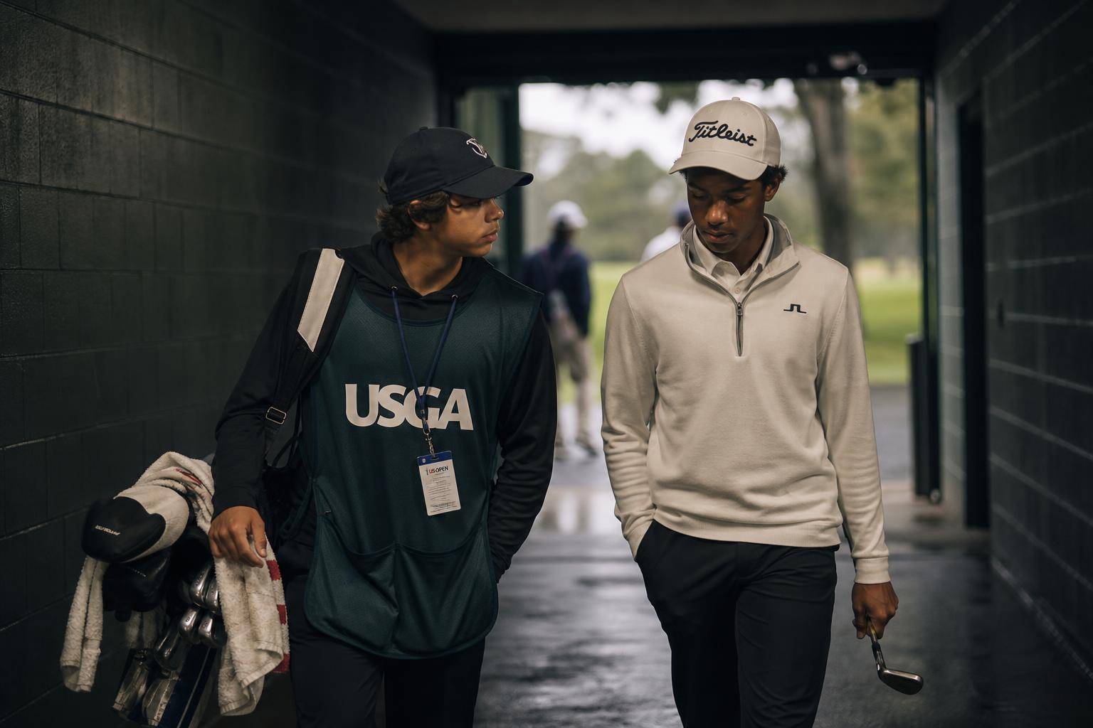 Charlie Woods et Miles Russell 2026