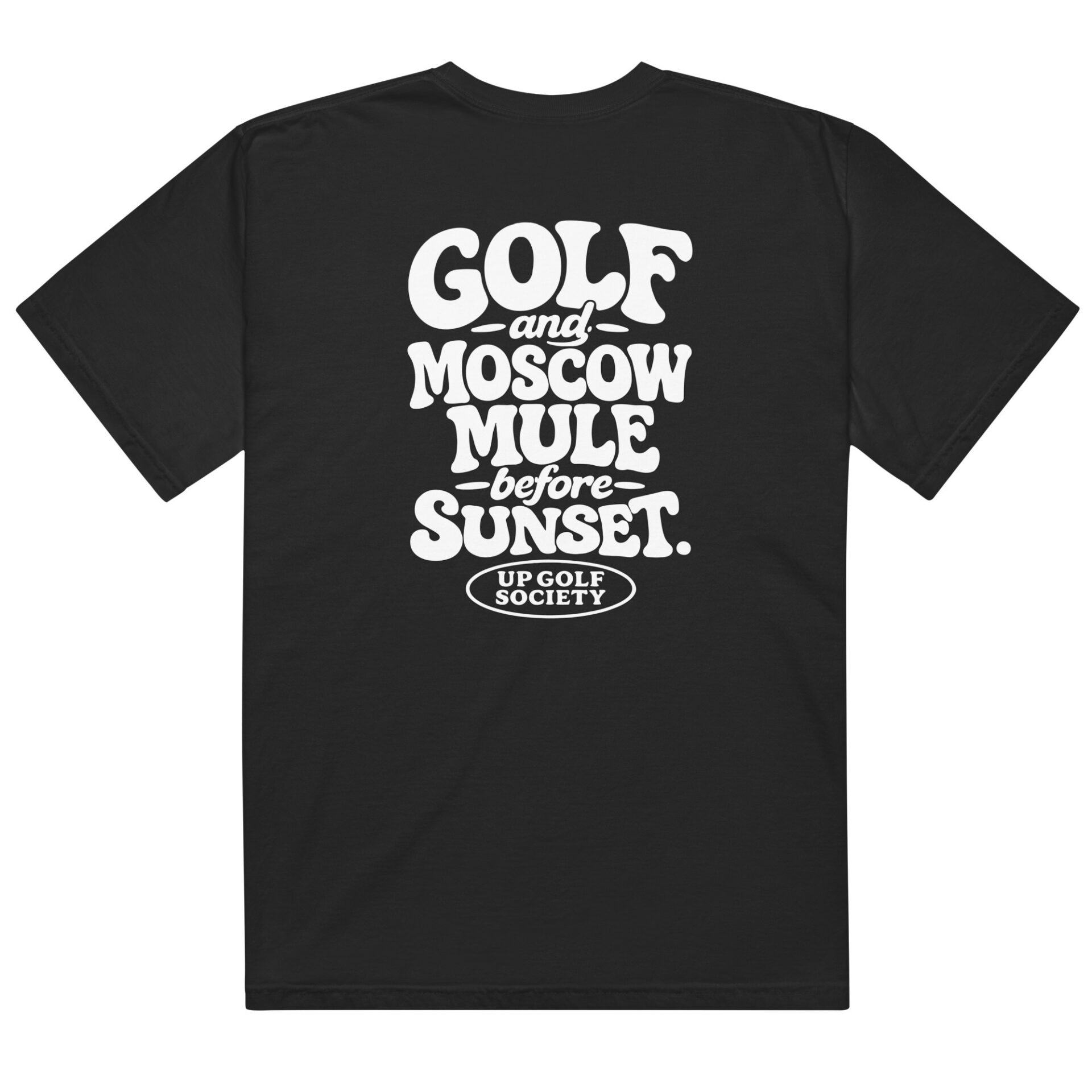 Golf And Moscow Mule Before Sunset — UP Golf Society