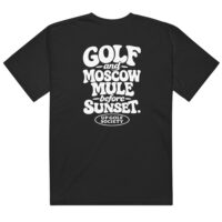 Golf And Moscow Mule Before Sunset — UP Golf Society