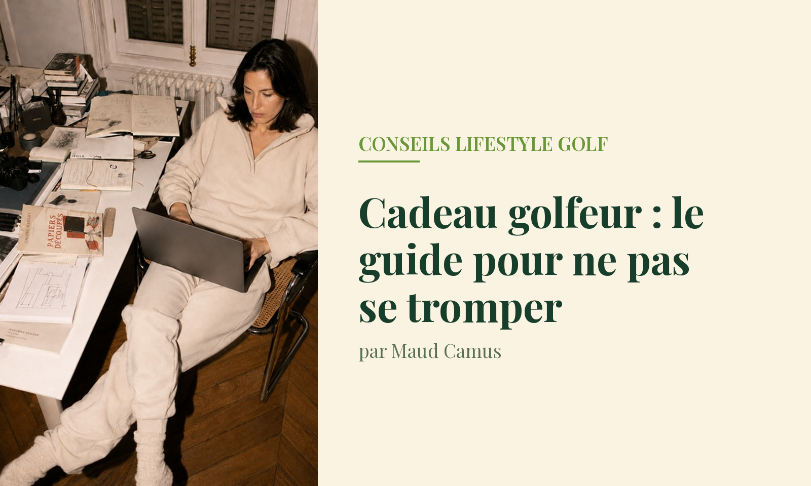 Cadeau golfeur : le guide pour ne pas se tromper