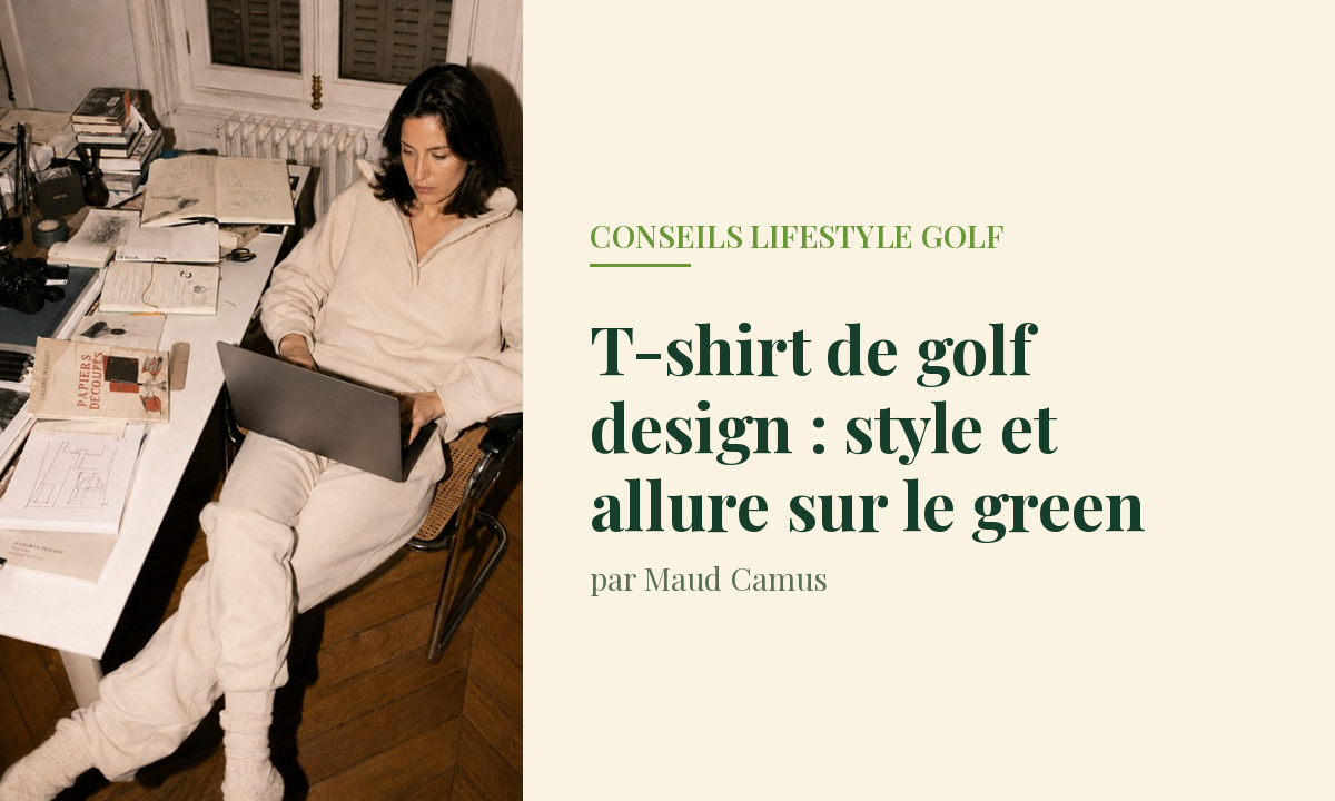 t-shirt de golf design