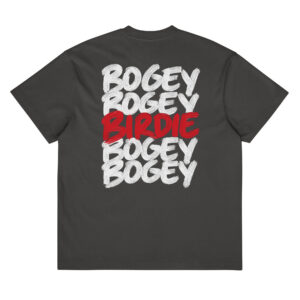 Bogey bogey birdie, t-shirt oversized