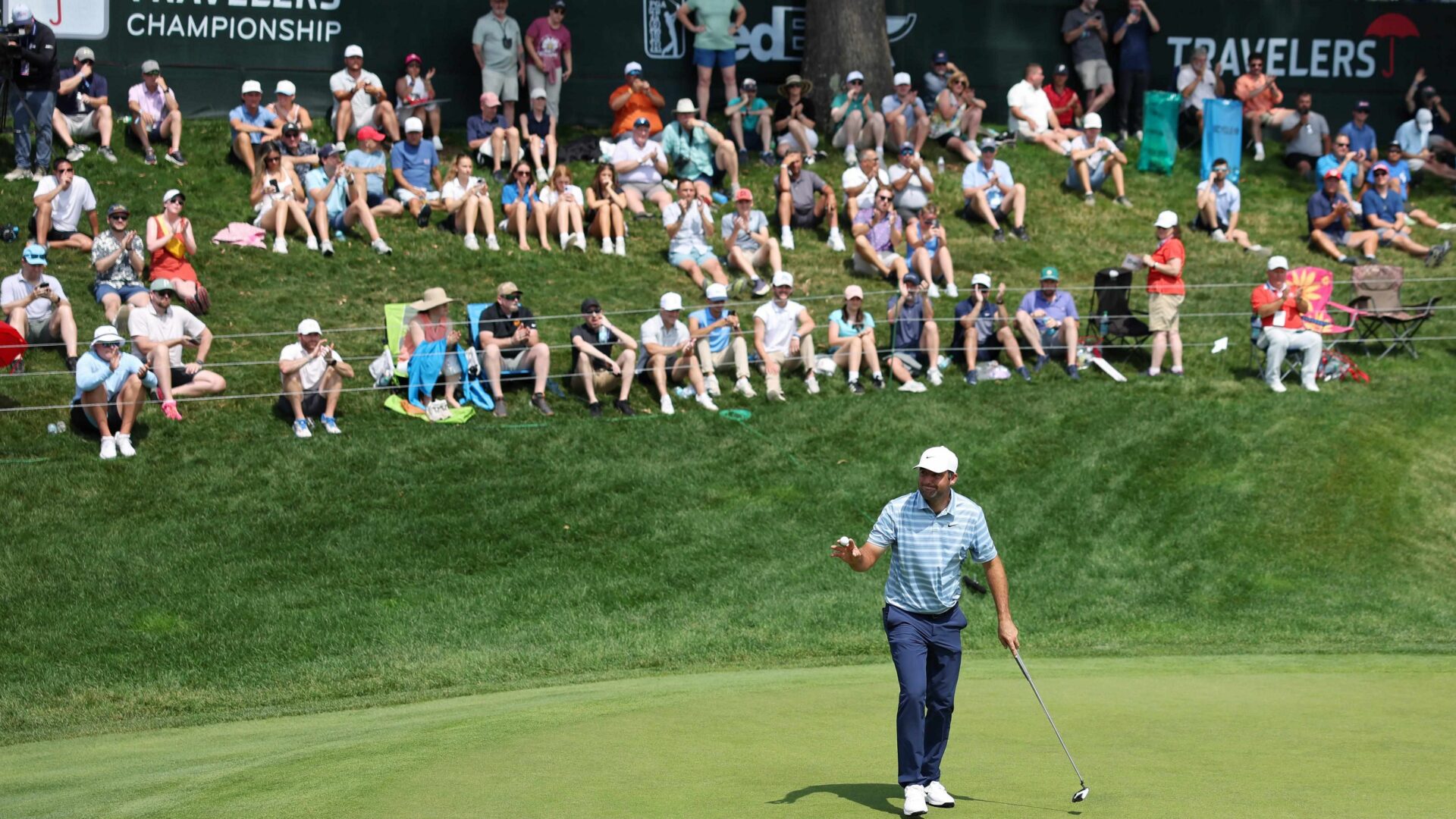 horaires du samedi travelers championship 2026