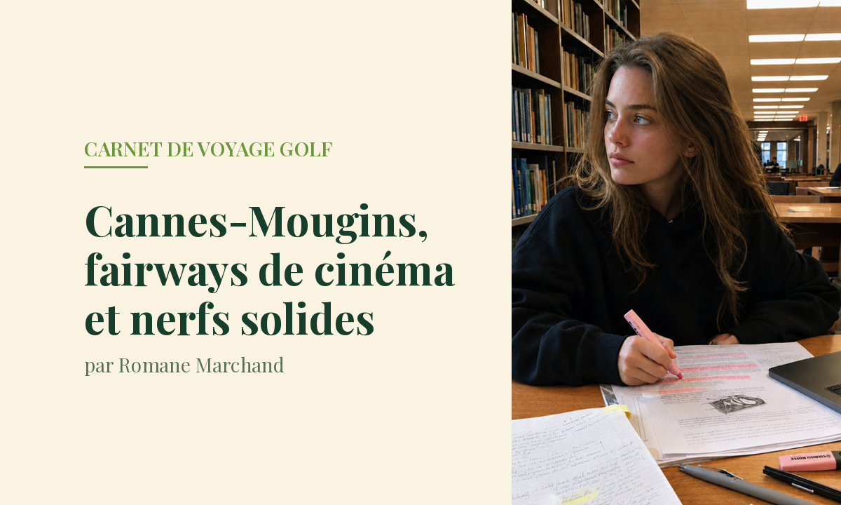 compétitions de golf à Cannes-Mougins