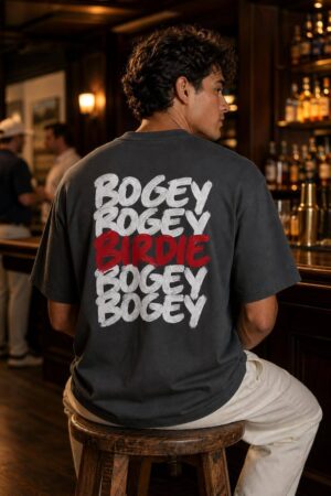 Bogey bogey birdie, t-shirt oversized