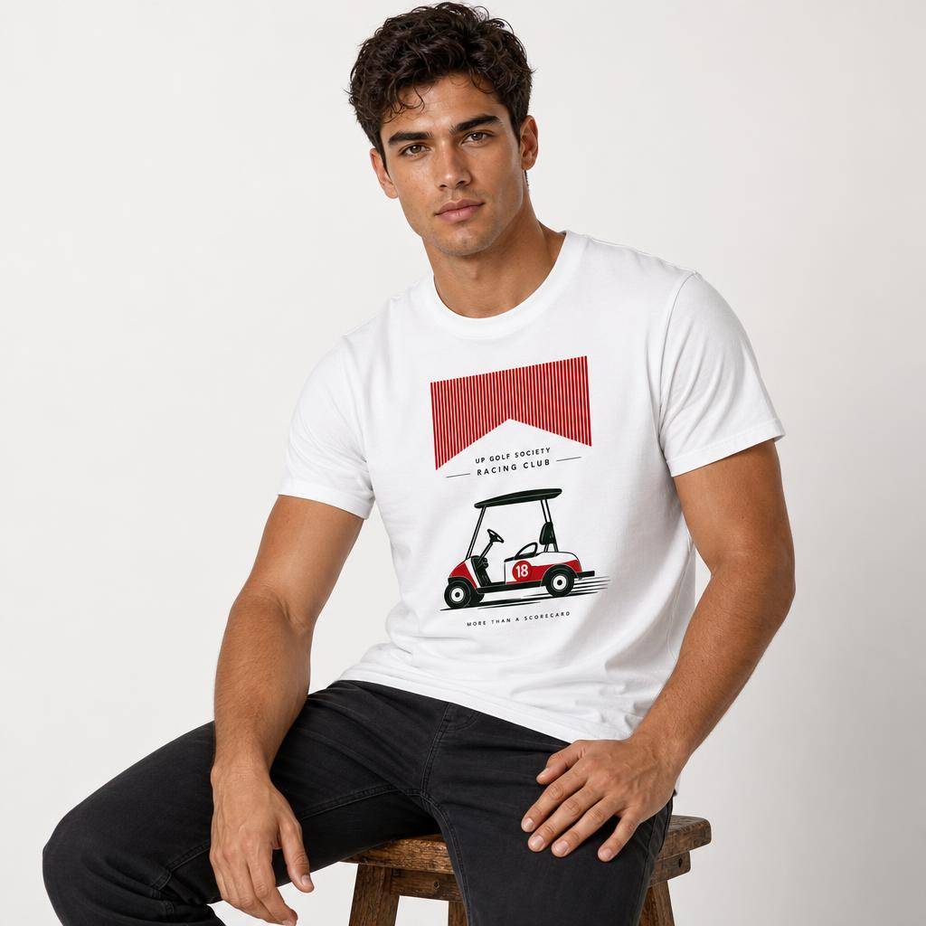 Cart Club Racing, Rouge – photo produit UP Golf Society