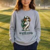 Personne portant le sweat gris chiné Sean en situation