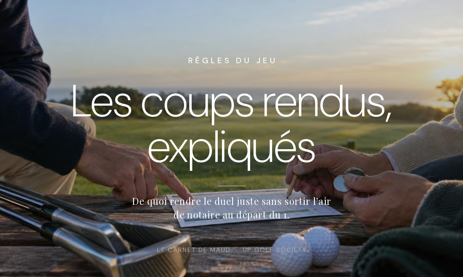 golf match play