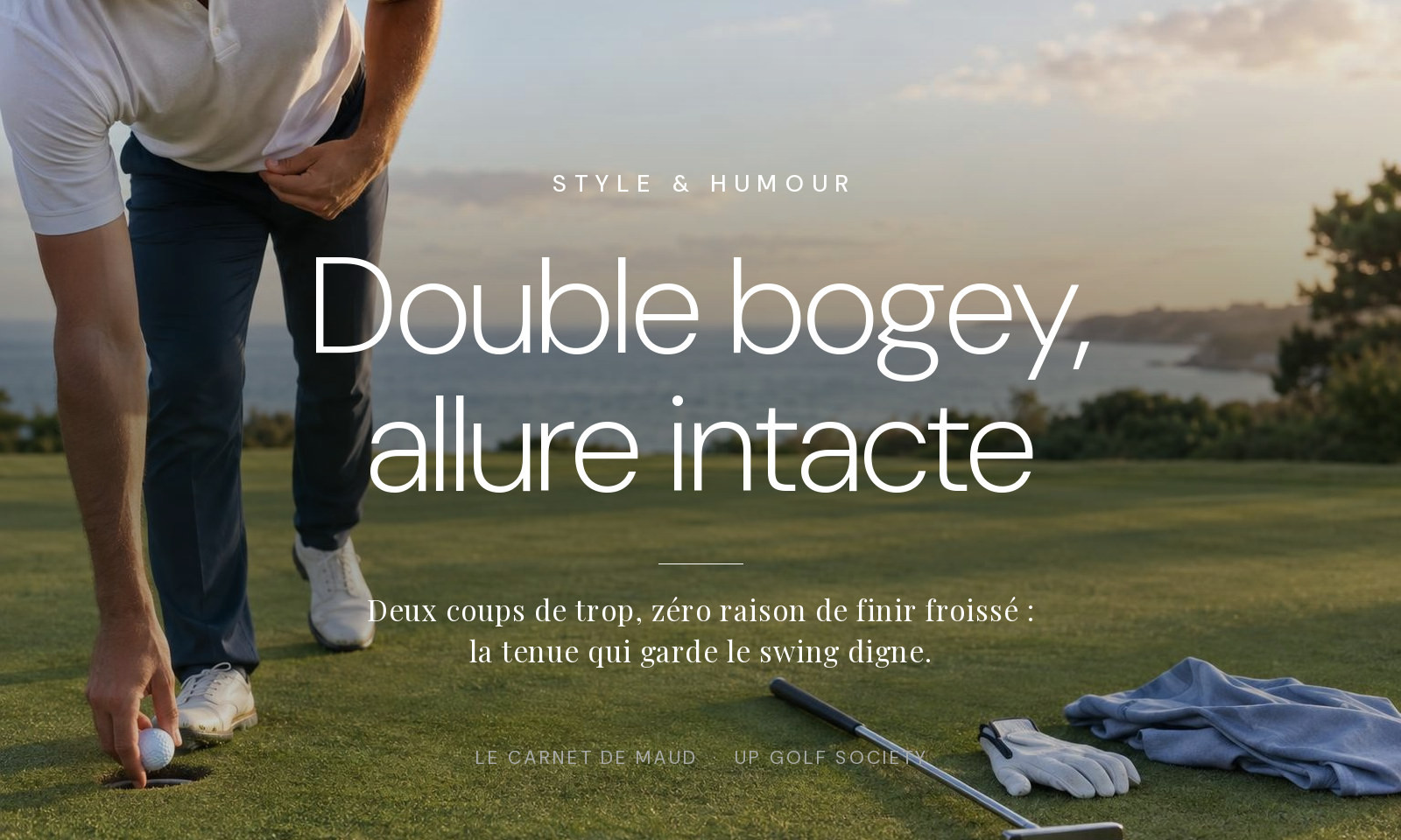 le double bogey au golf