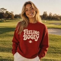 Feeling Bogey, Rouge – photo produit UP Golf Society