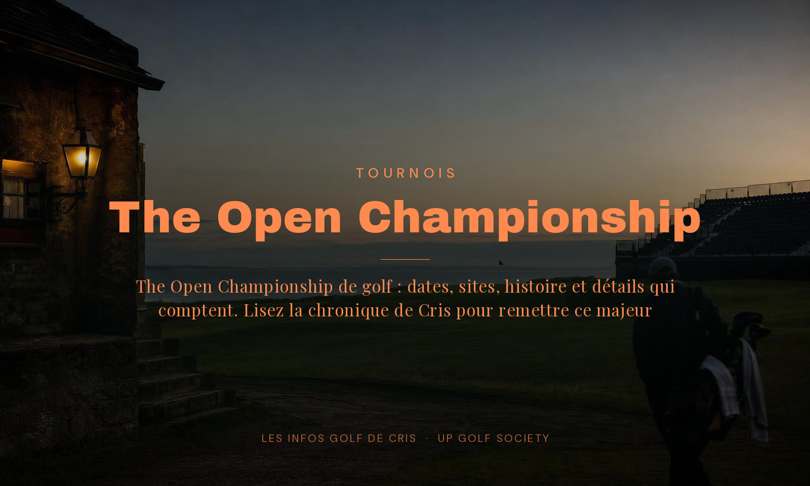 The Open Championship de golf