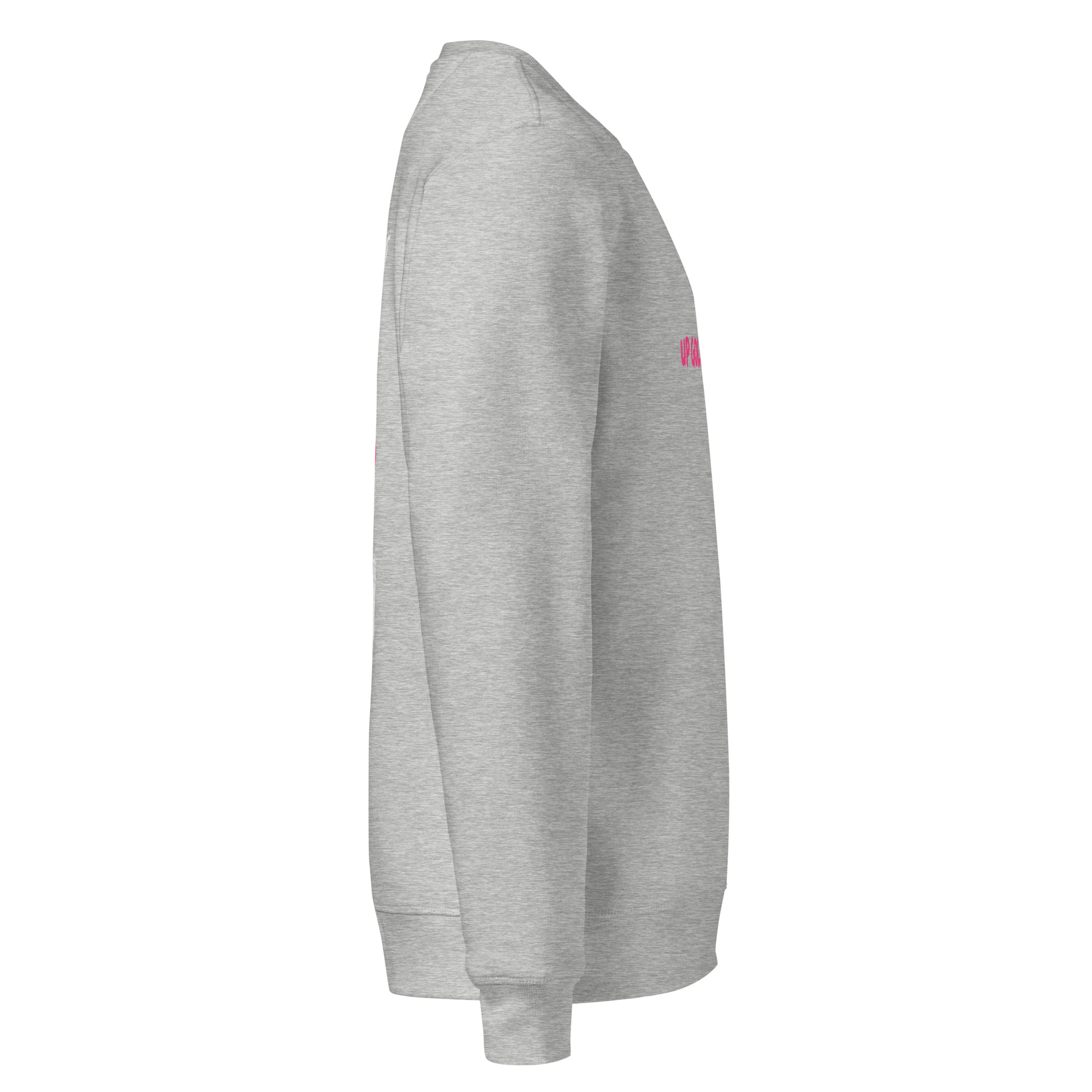 Vue produit détourée du sweat gris chiné Bogey Bogey Birdie