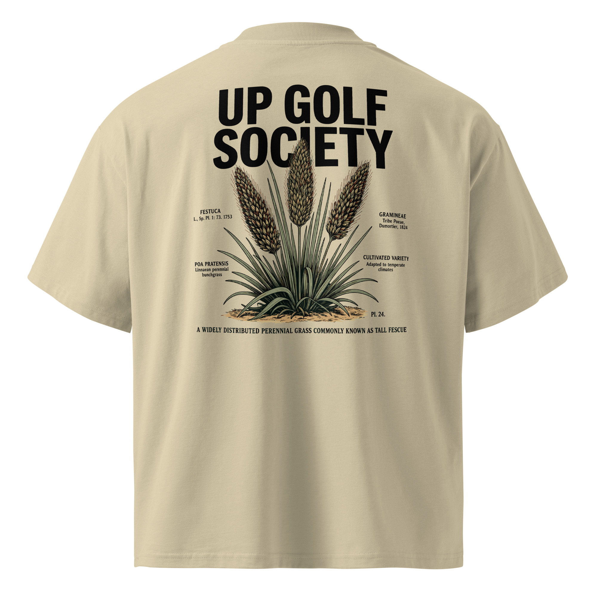 T-shirt Turfgrass Society porté en situation