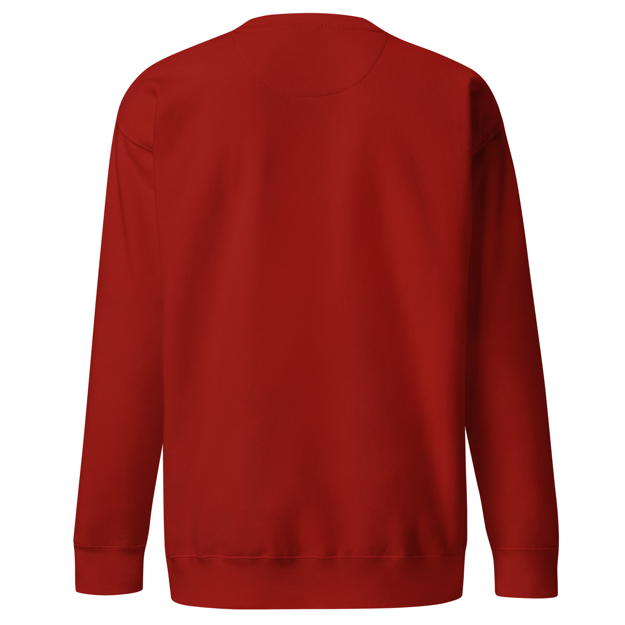 Photo détourée du sweat rouge Feeling Bogey