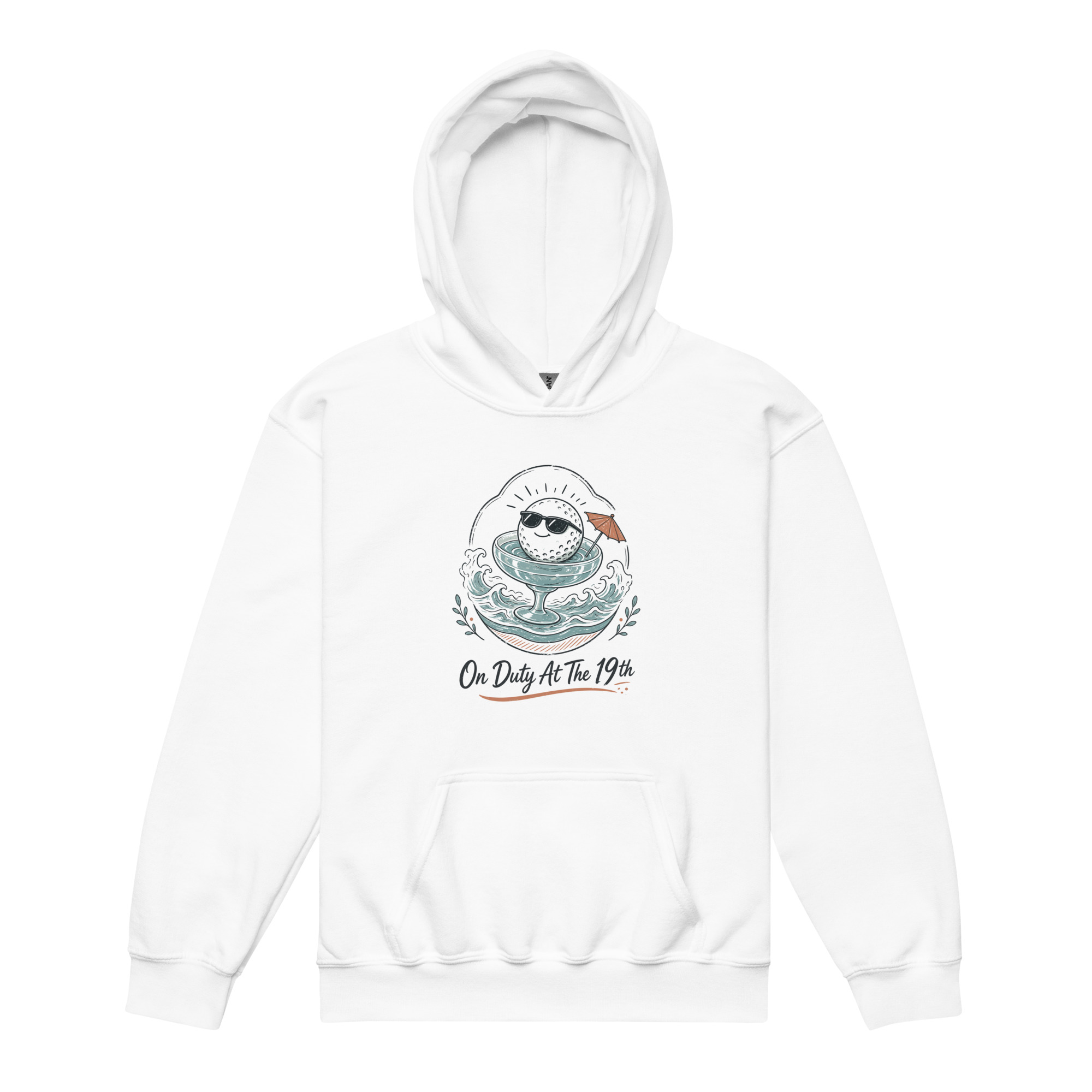 Hoodie On Duty At The 19th porté par un enfant en situation