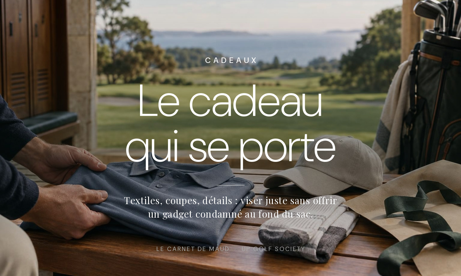 idée de cadeau de golf à petit prix